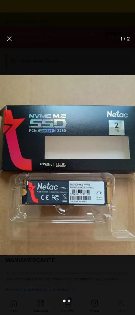 SSD NVMe 2TB - Foto 2