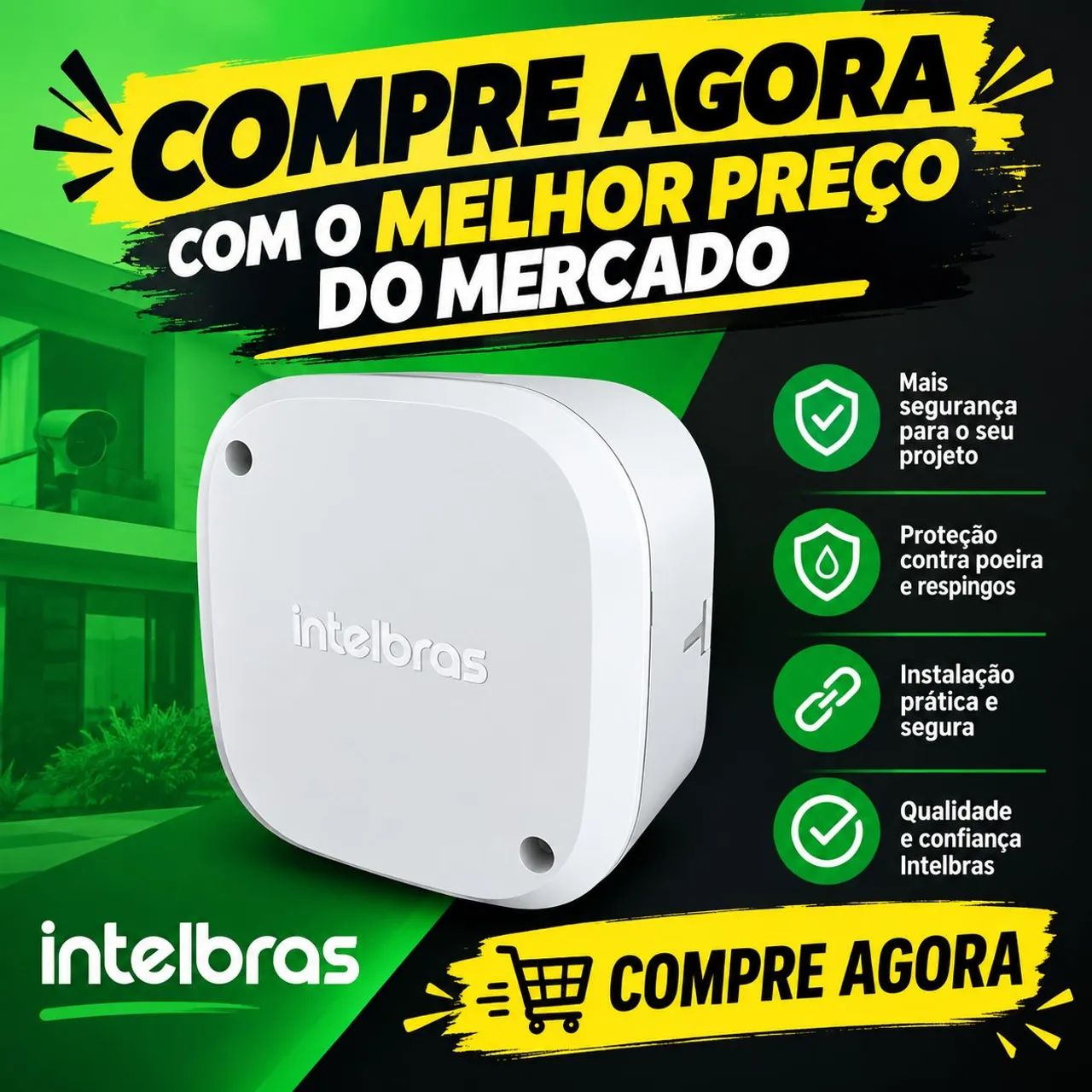CAIXA DE PASSAGEM CFTV 