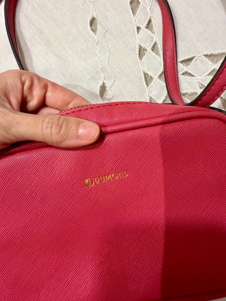 Bolsa rosa marca Dumond 