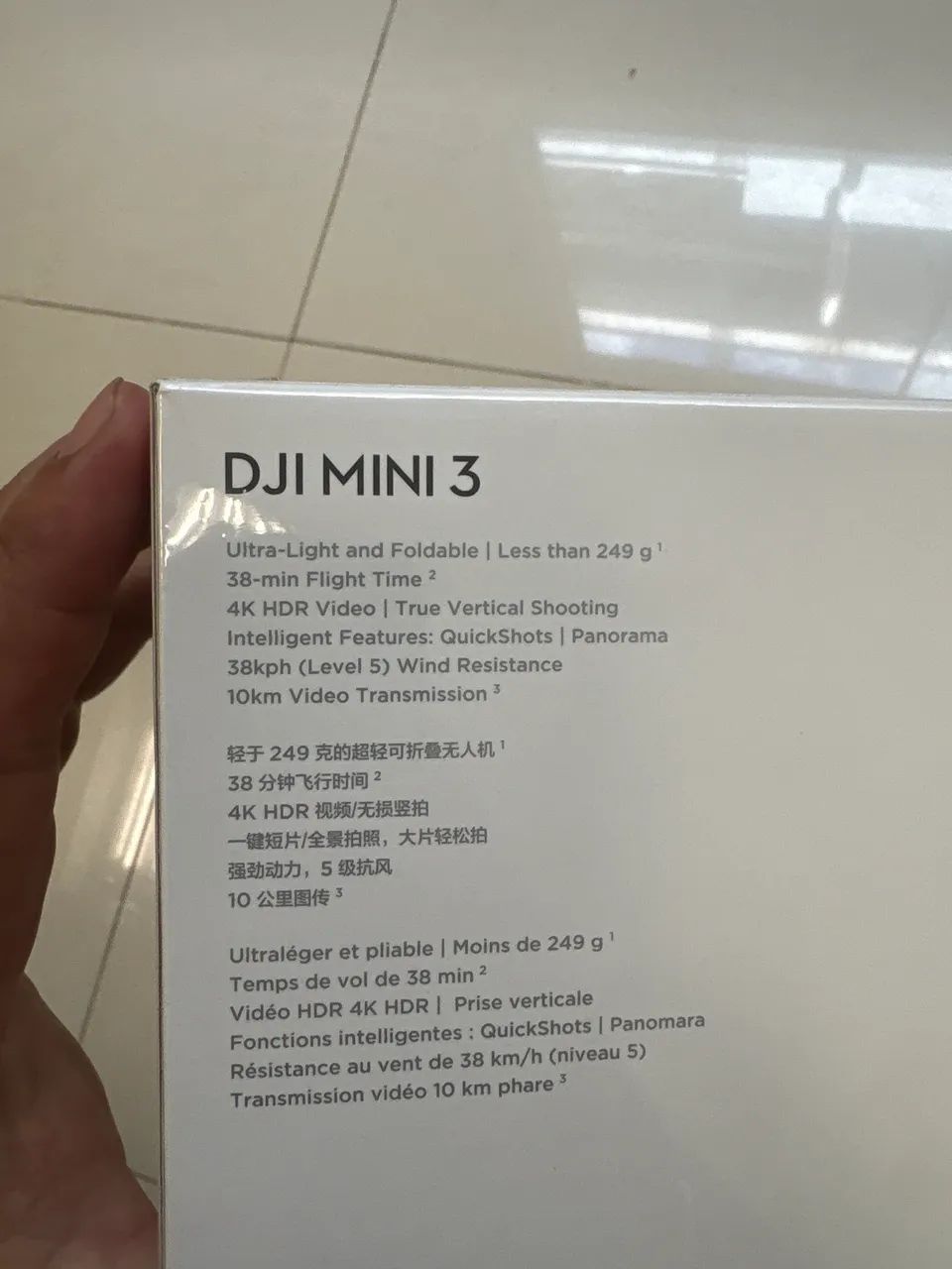 Drone DJI Rc Mini 3 com tela LACRADO  - Foto 2