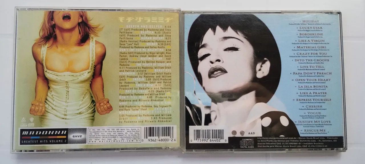 OFERTA!!! 2 CDS DA MADONNA POR R$ 30 - Foto 3