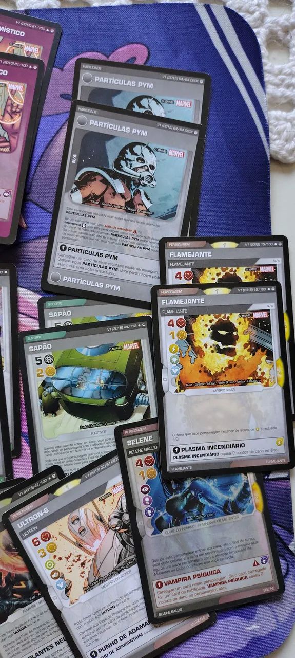 Lote Marvel Battle Scenes +500 cartas - Foto 5