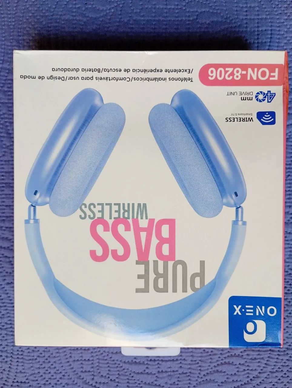 Headphone Bluetooth Bass Grave - Foto 4
