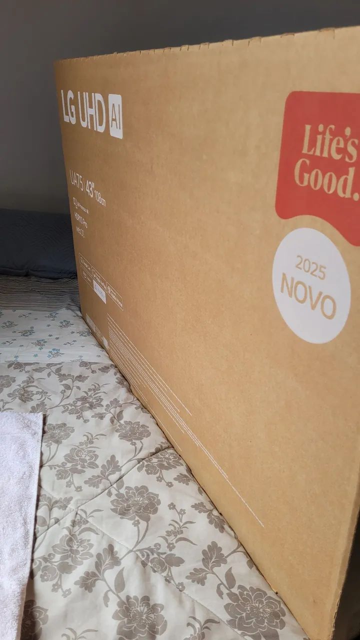 Smart TV 4K 43 Polegadas LG Nova