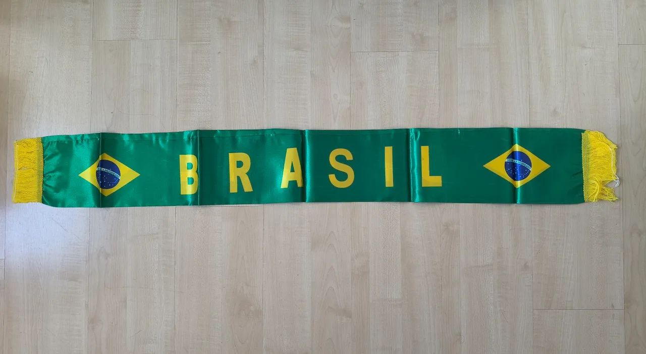 Faixa Cachecol torcedor Brasil - novo - Foto 2