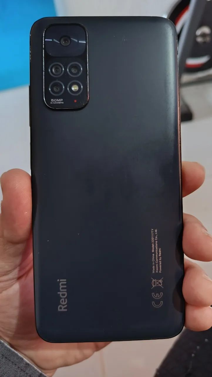 Redimi Note 11 128GB - 8GB RAM - Conservadíssimo + Caixa e NF - Único dono - Foto 5
