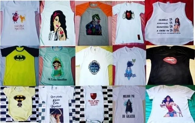 kaka misetas e brindes: camisas, copos, garrafas, cerâmicas etc. personalizados - Foto 2