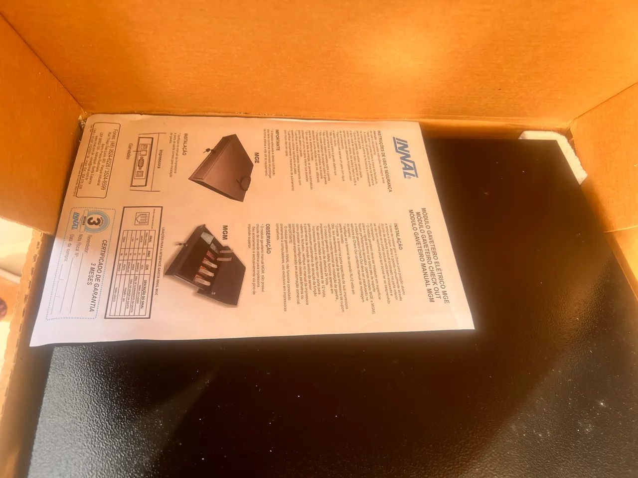 Gaveta porta dinheiro com chave - Foto 2