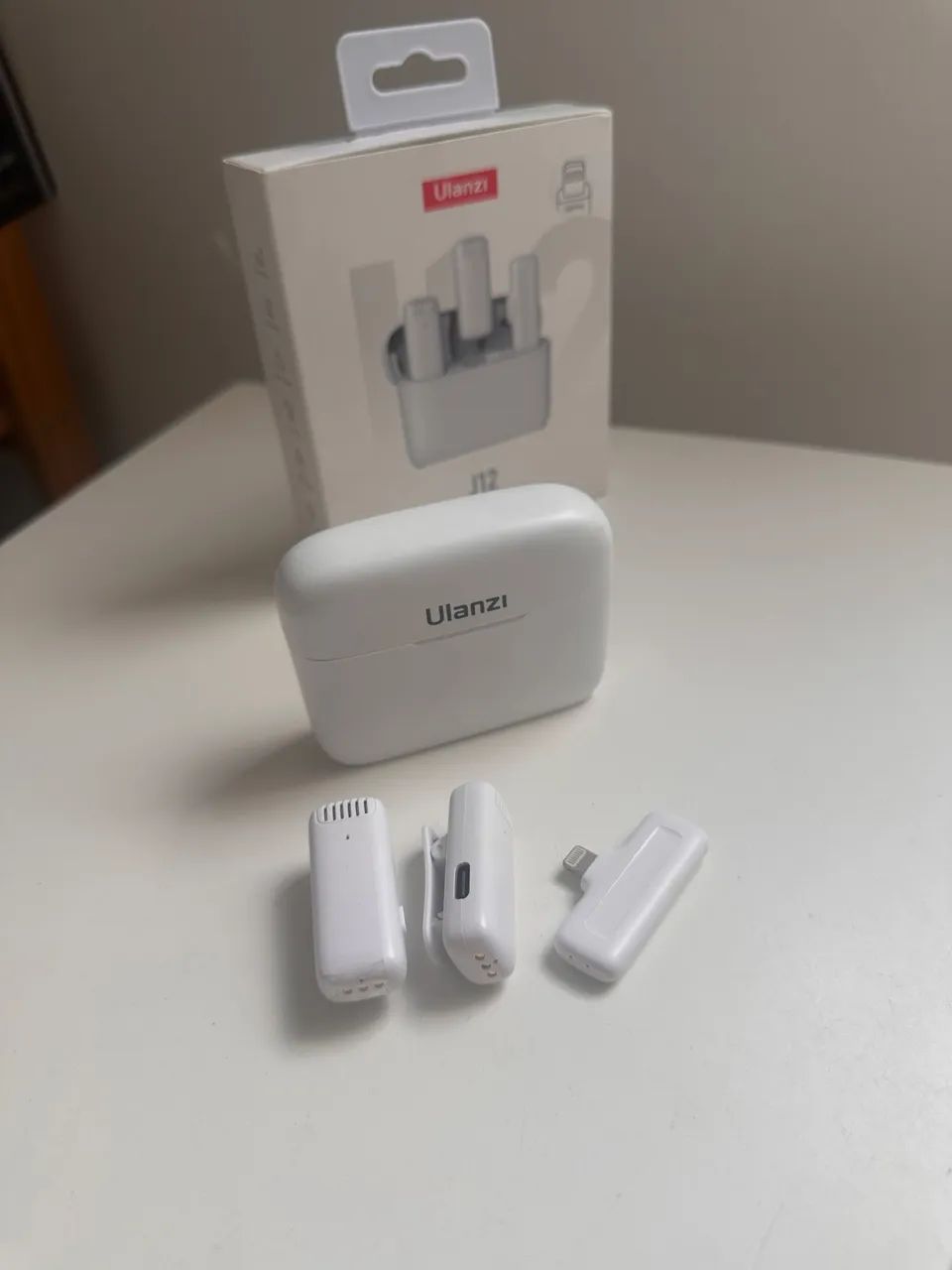 Microfone Ulanzi J12 original com 2 microfones para iPhone - Foto 3