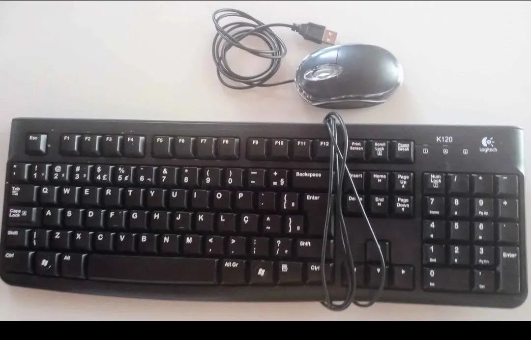 Kit Teclado e Mouse Usb