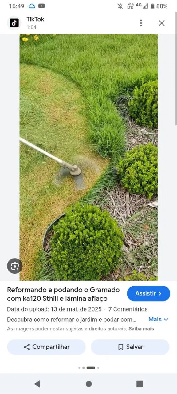 Trabalho roçador e roça grama, limpar lote e carpi mato - Foto 2