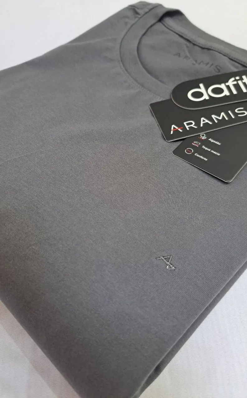 Camiseta Aramis Cinza G - Foto 5