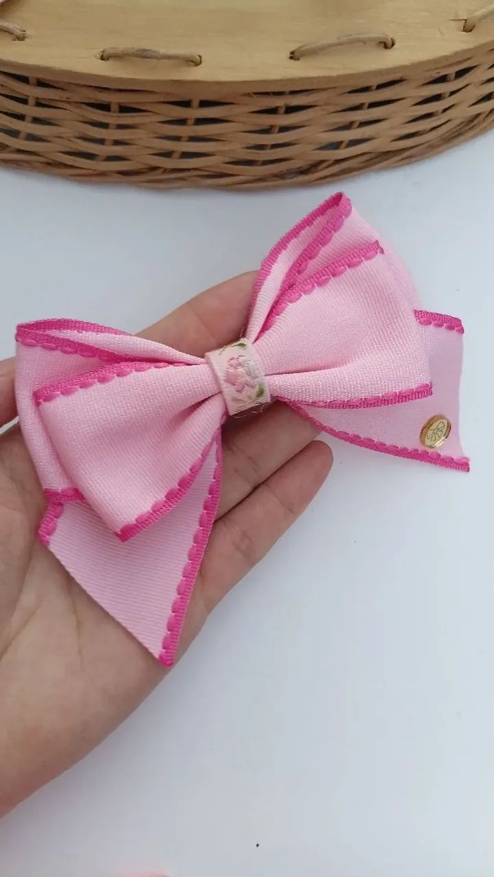 Laço para cabelo infantil  - Foto 4