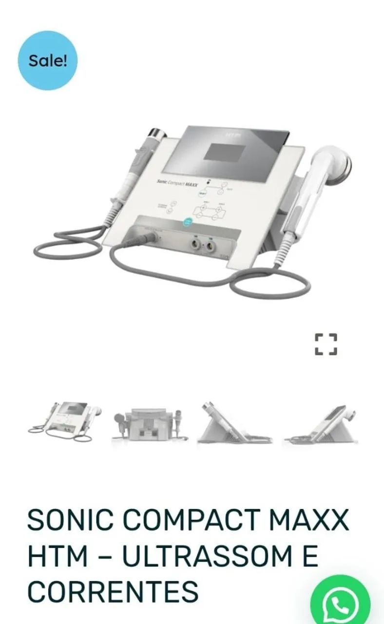 Htm Maxx Ultrasson e correntes *Fisioterapia