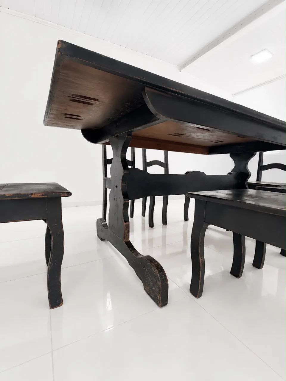 Mesa de madeira  - Foto 4