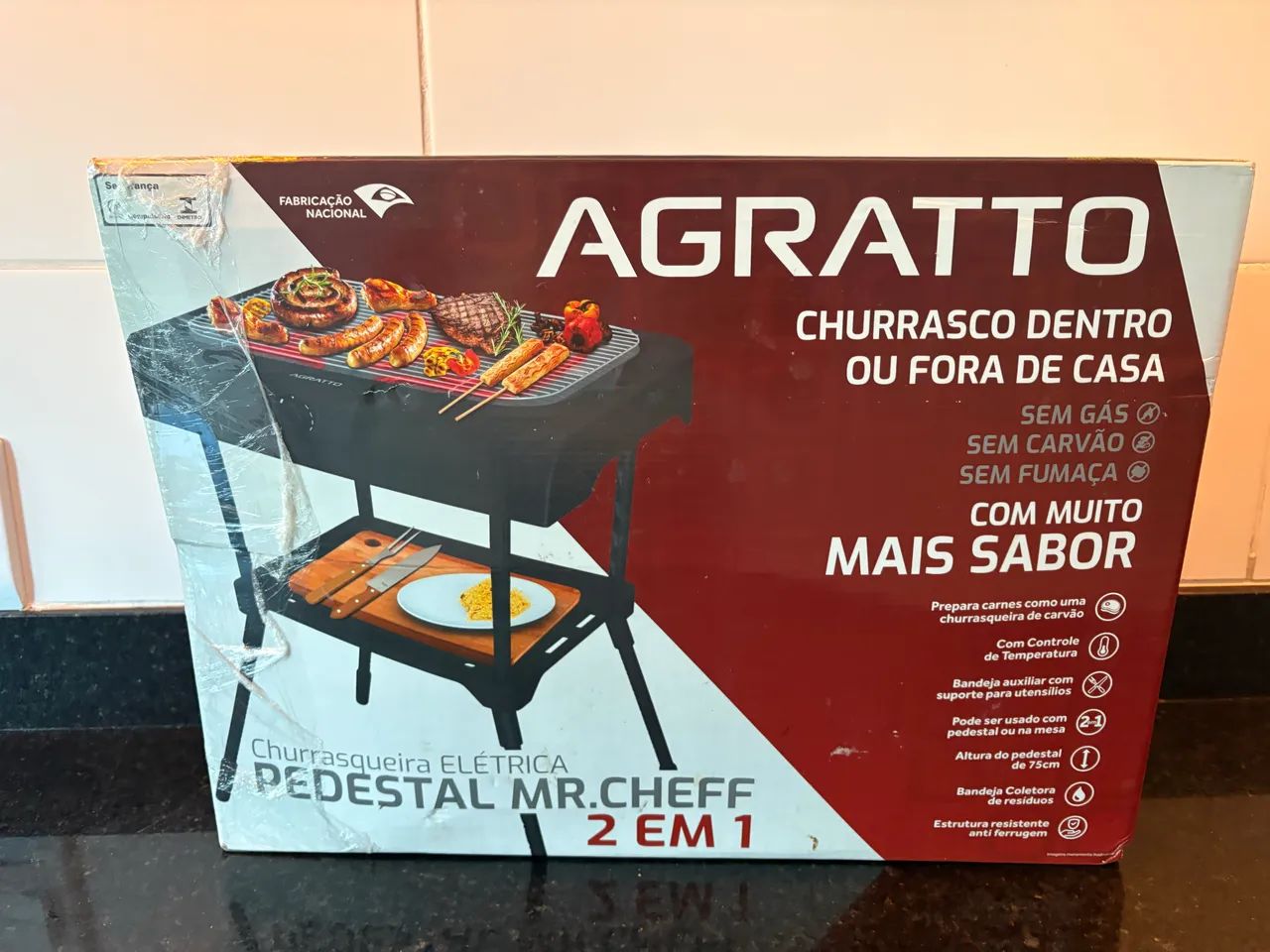 Churrasqueira elétrica 