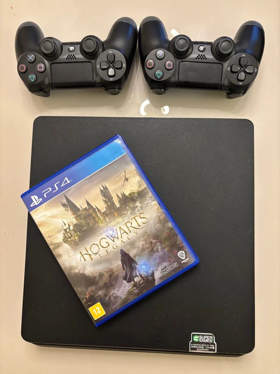 PS4 SLIM COM 2 CONTROLES ORIGINAIS - Foto 4