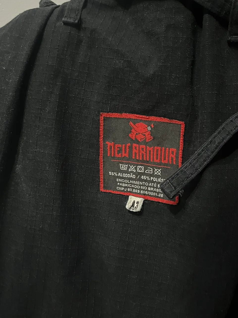 Kimono de Jiu-Jítsu preto A3 - Foto 4