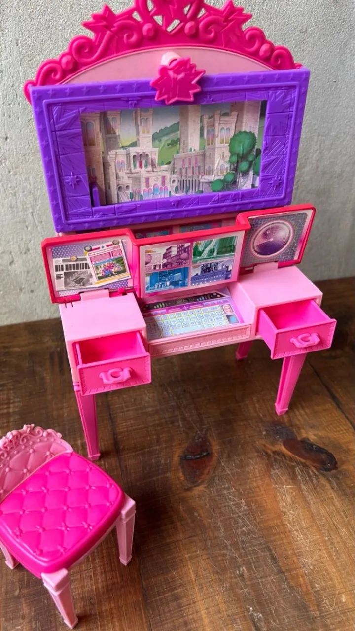 Penteadeira da Barbie 