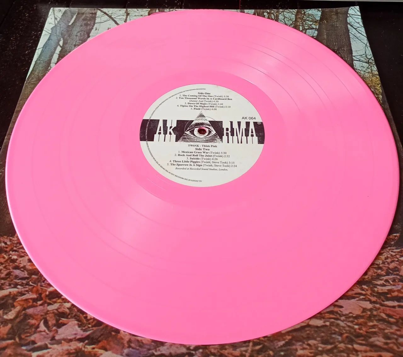 LP TWINK Think Pink Usado RE Vinil Rosa - Foto 4