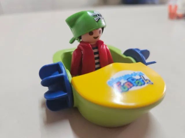 Playmobil FunPark Pedalinho e Boneco - Sem caixa original - Foto 3