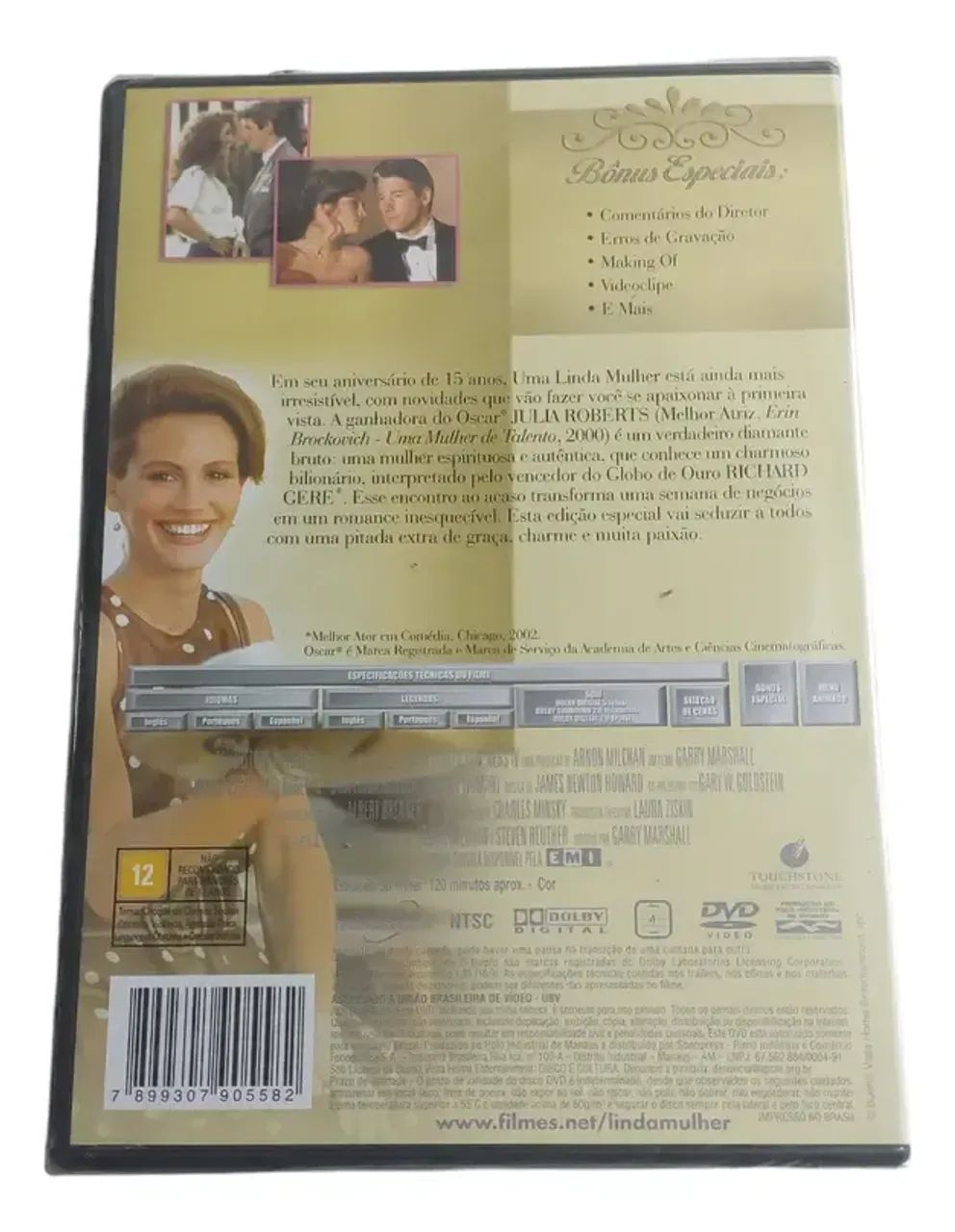 Uma Linda Mulher - DVD - Perfeito Estado - Foto 2