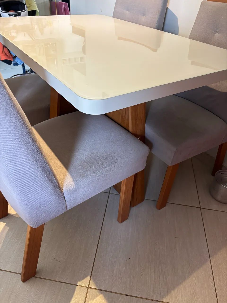 Mesa de jantar 4 cadeiras  - Foto 2