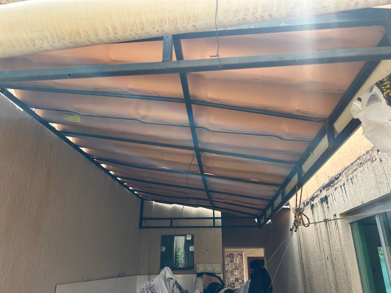 Metalon /ferro para toldos e coberturas