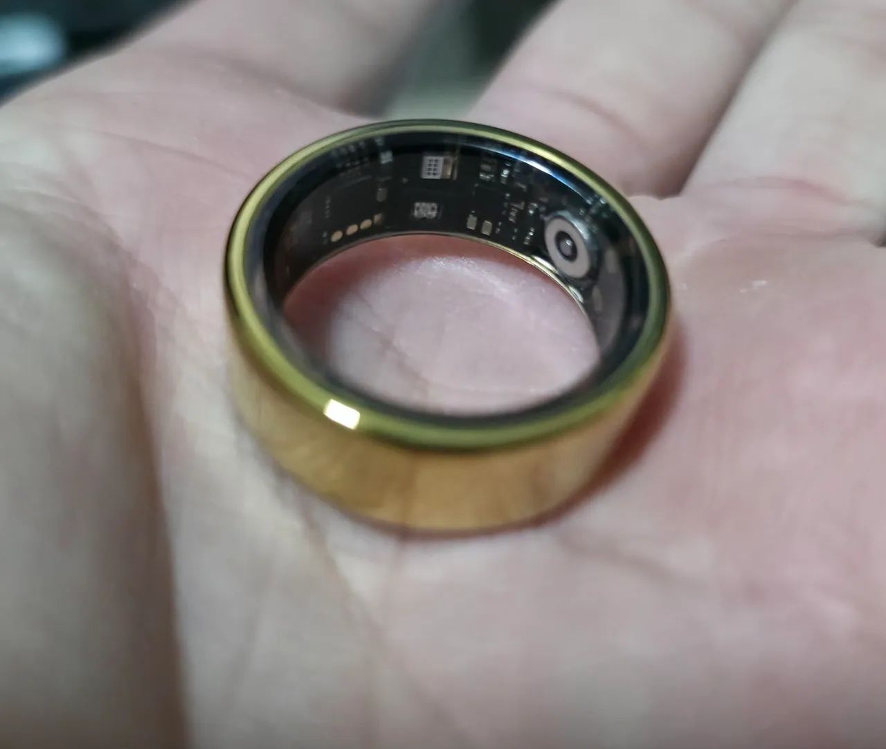 Anel inteligente Dourado Smart Ring - Foto 3