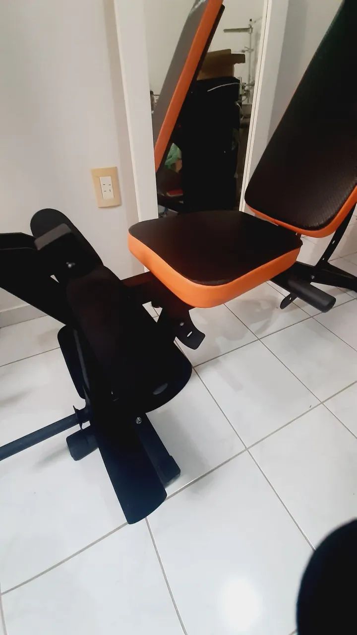 Banco Para Musculação com Cadeira Extensora - Foto 3