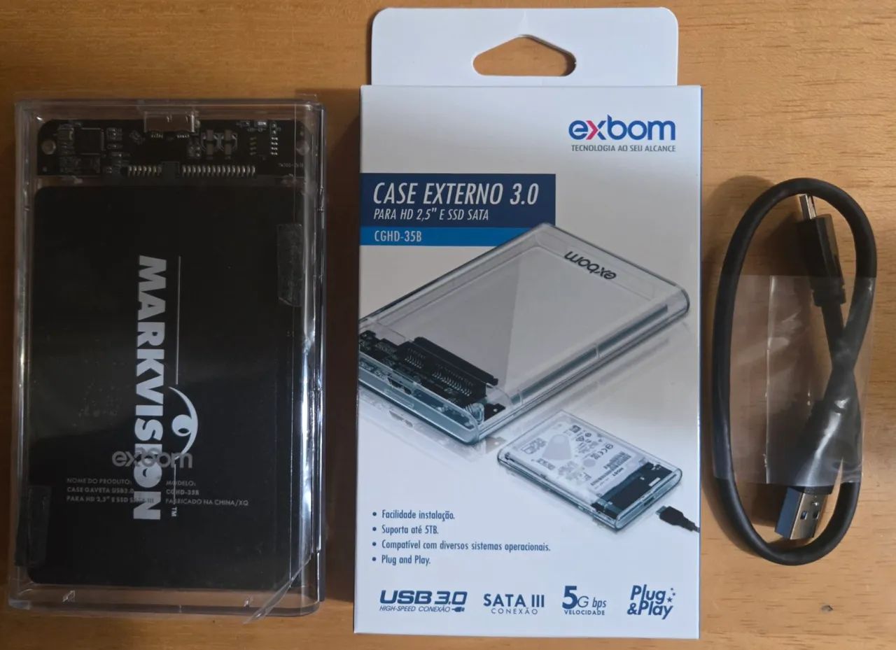 SSD Externo 512 GB - Foto 2