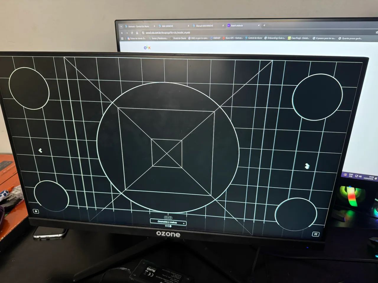 Monitor Gamer Ozone 144hz, 24 polegadas - em perfeito estado - Foto 4