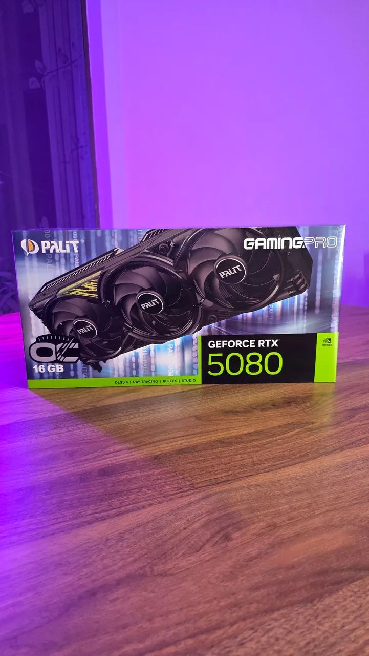 RTX 5080 16GB Palit (NOVA LACRADA)