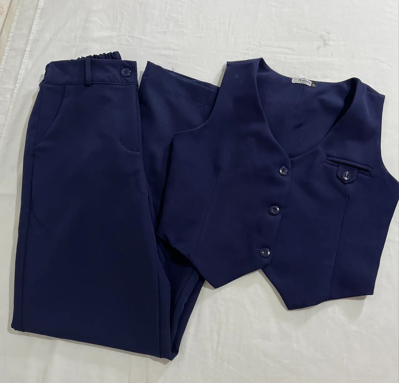Conjunto Formal azul, Tamanho P.  - Foto 3
