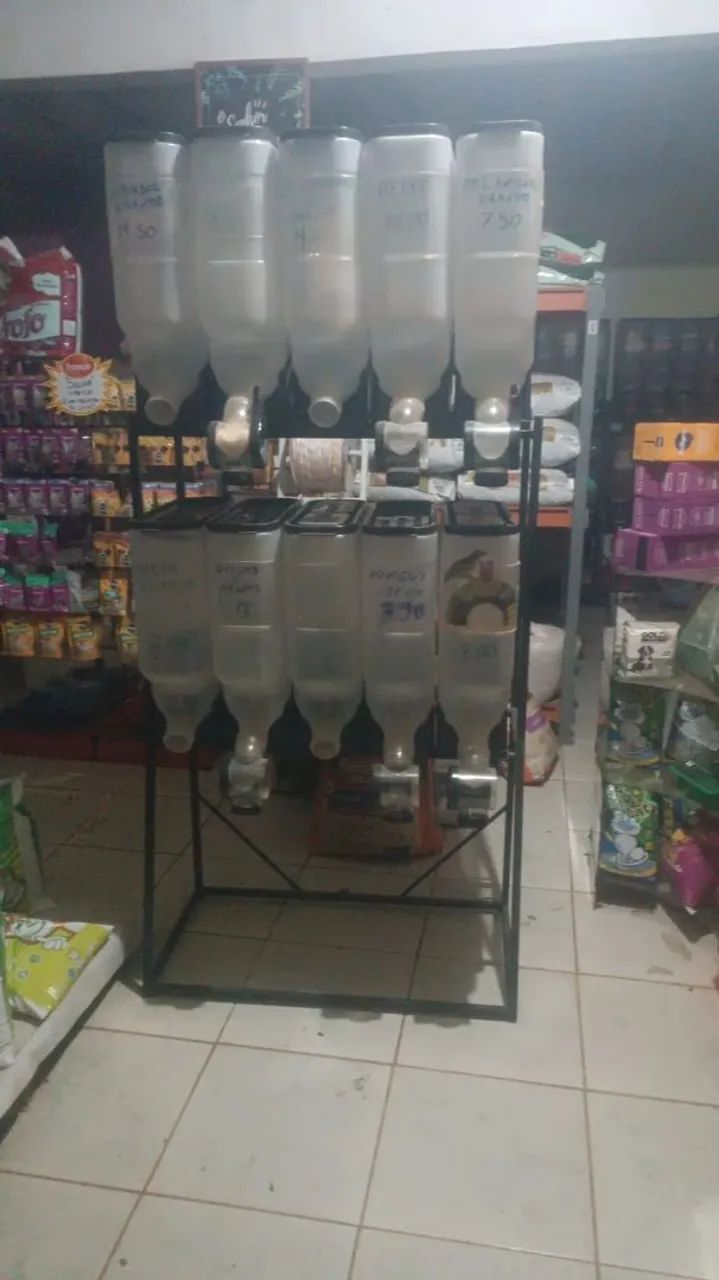 Dispense de ração a granel 