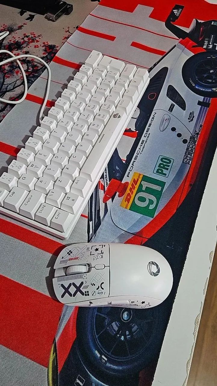 Teclado + Mouse + MousePad Gamer