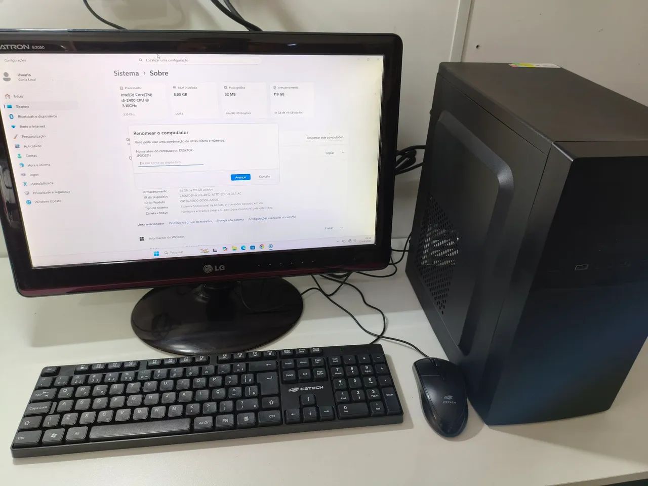 Computador Completo para escritório ou estudo 
