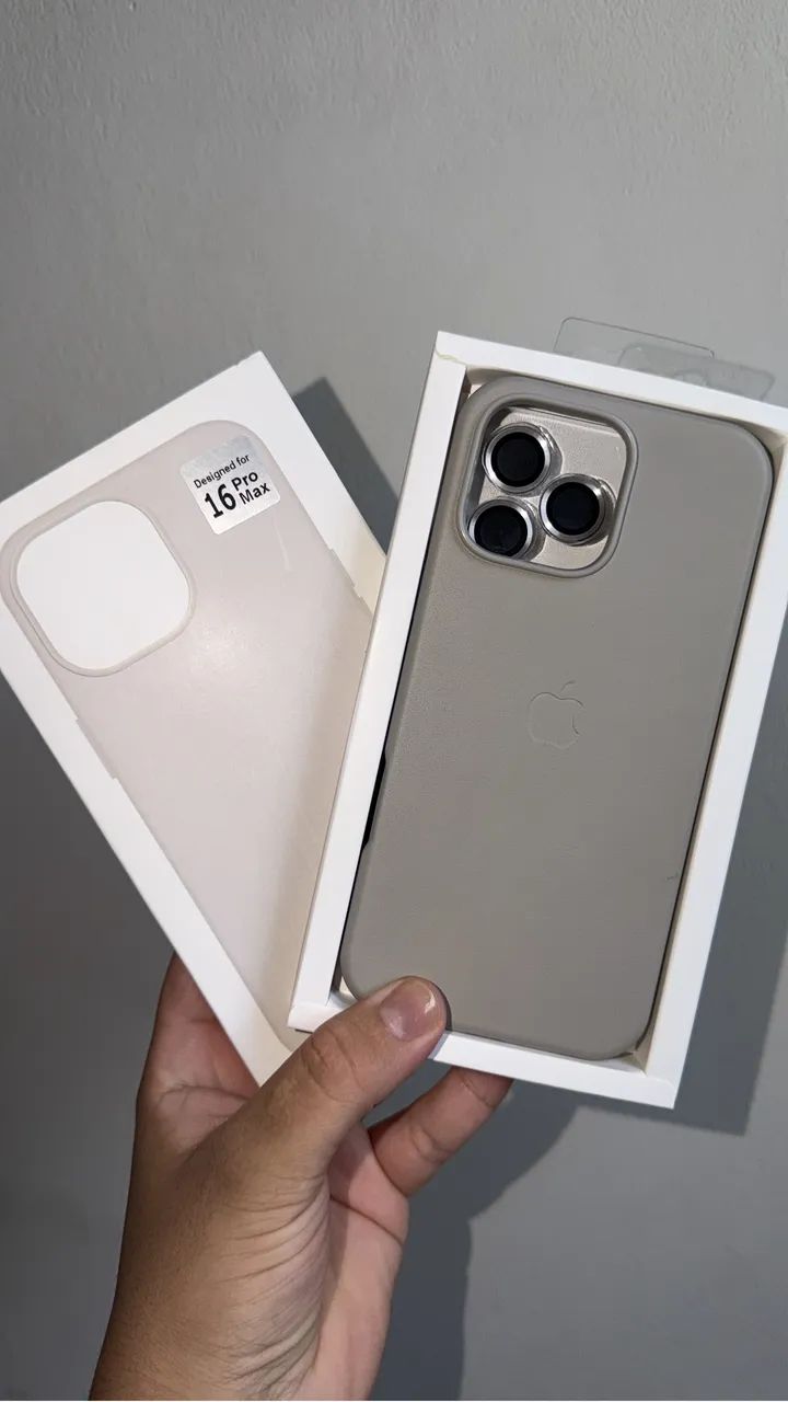 Vendo Case em Couro 16 pro Max 