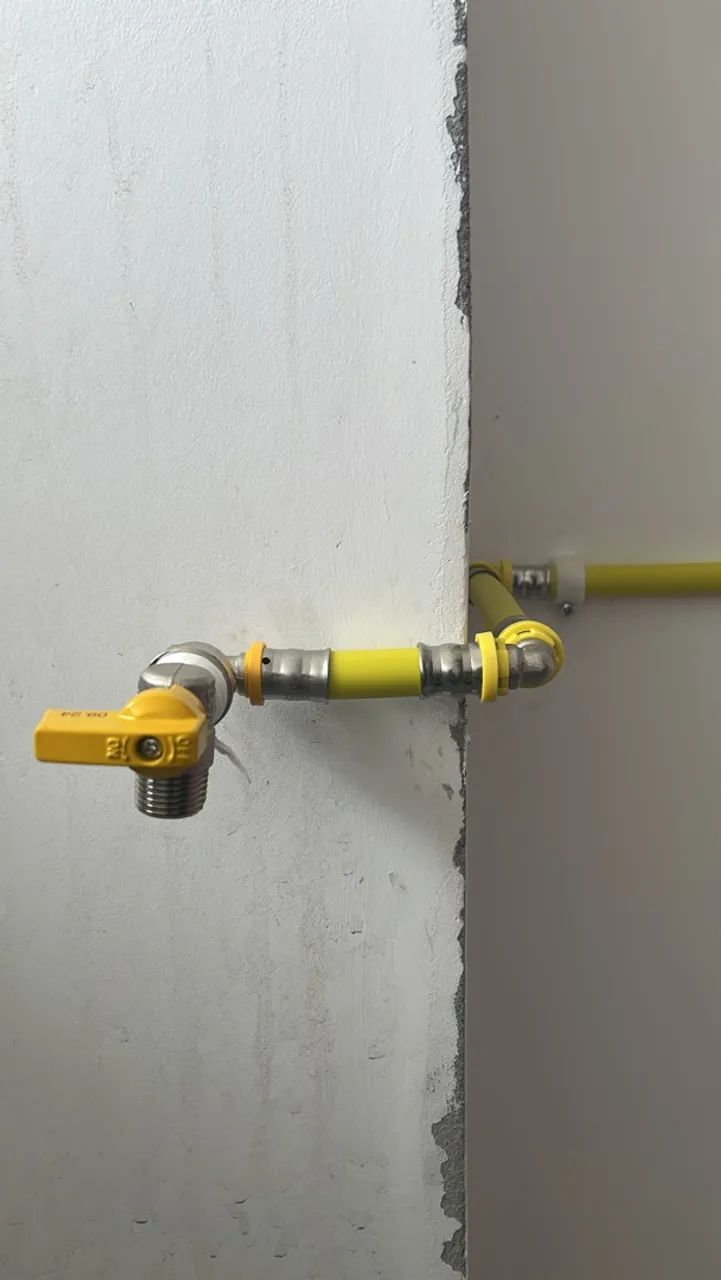Instalação em turbo pex ou cobre 