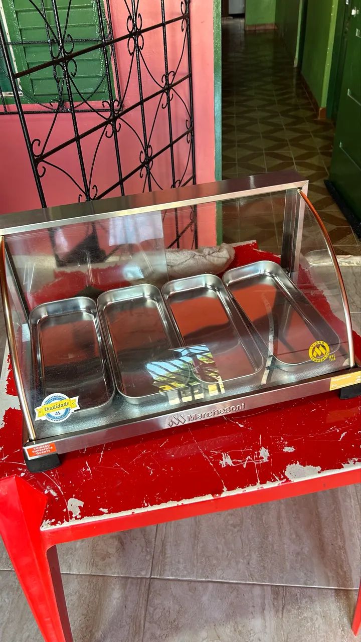 estufa expositora de alimentos aquecida - Foto 4