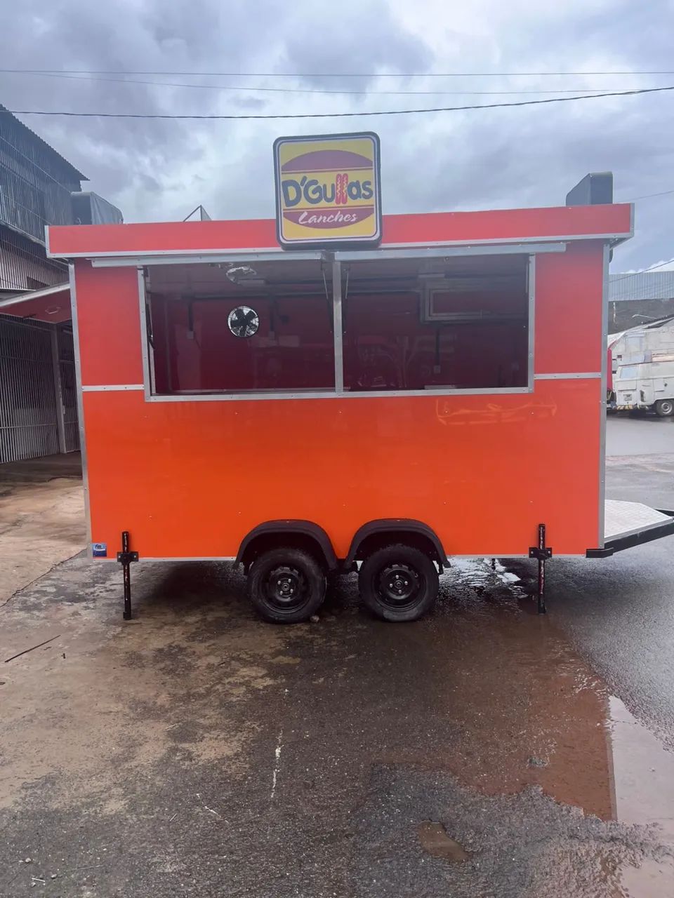 Food truck trailer 