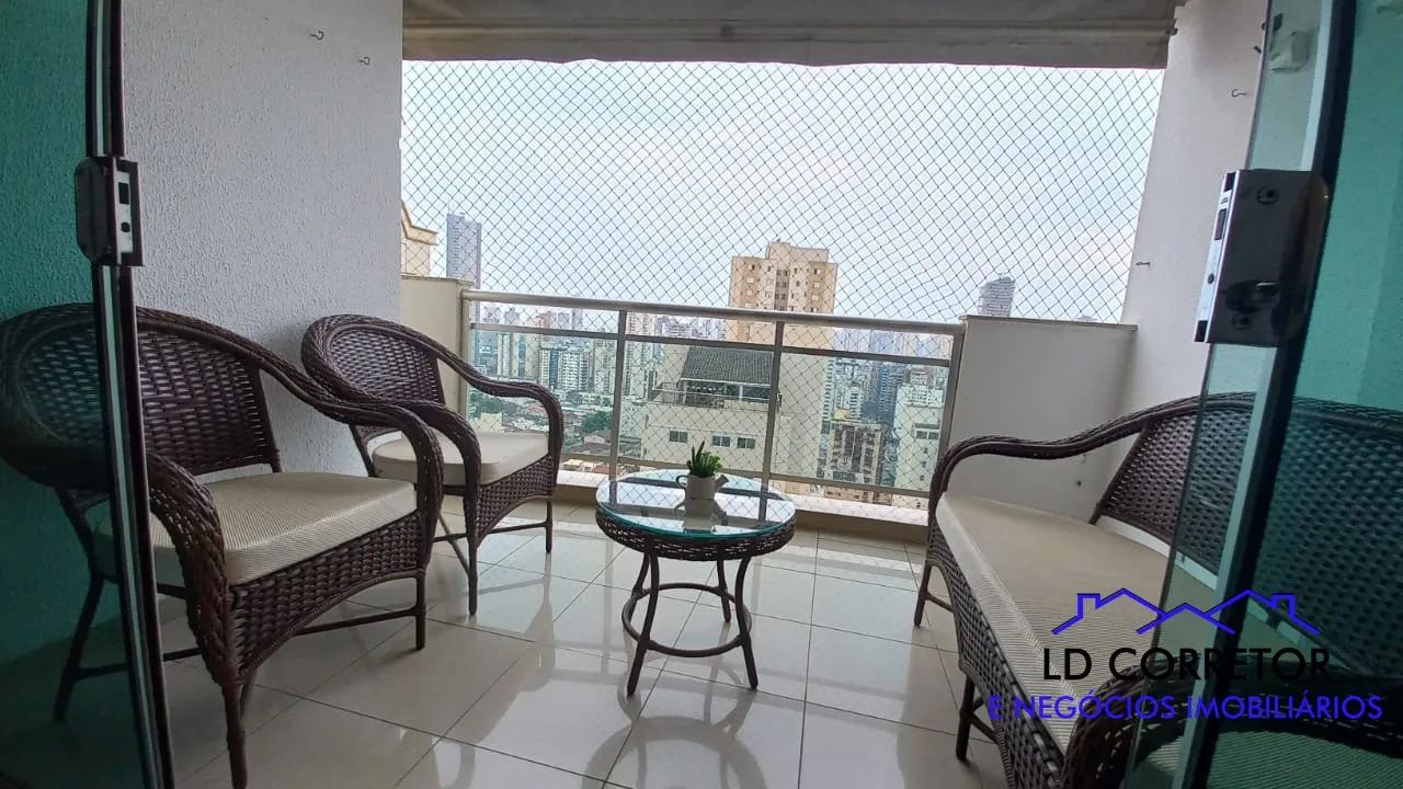 Apartamento a venda com 3 quartos e 1 suíte mobiliado no Alto do Setor Bueno com lazer com - Foto 3