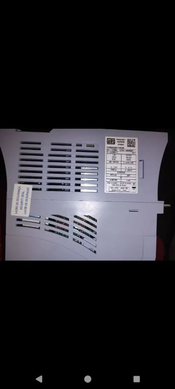 Inversor de frequência 3CV Weg - Foto 2