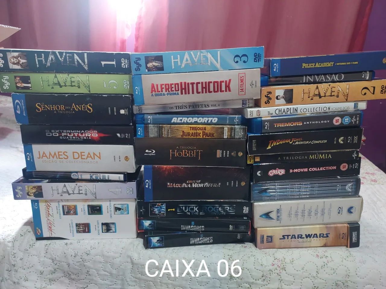 COLEÇÃO DE DVDS E BLU-RAY PARTE 1 - Foto 6