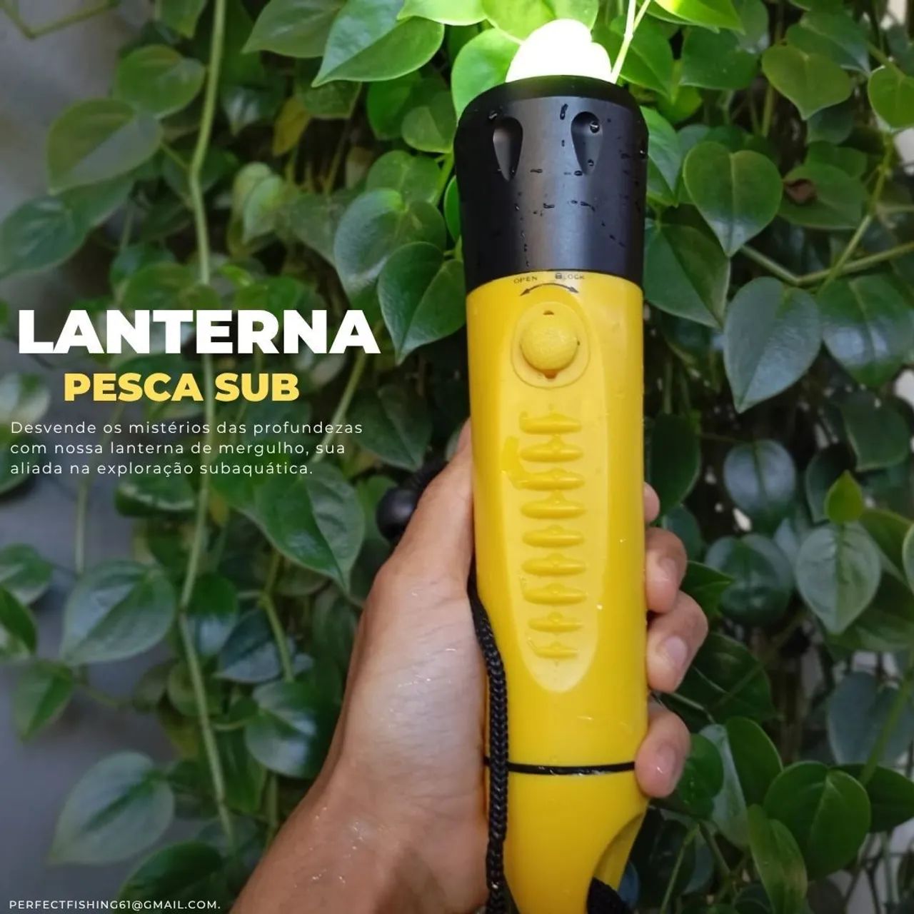 Lanterna de mergulho  - Foto 4