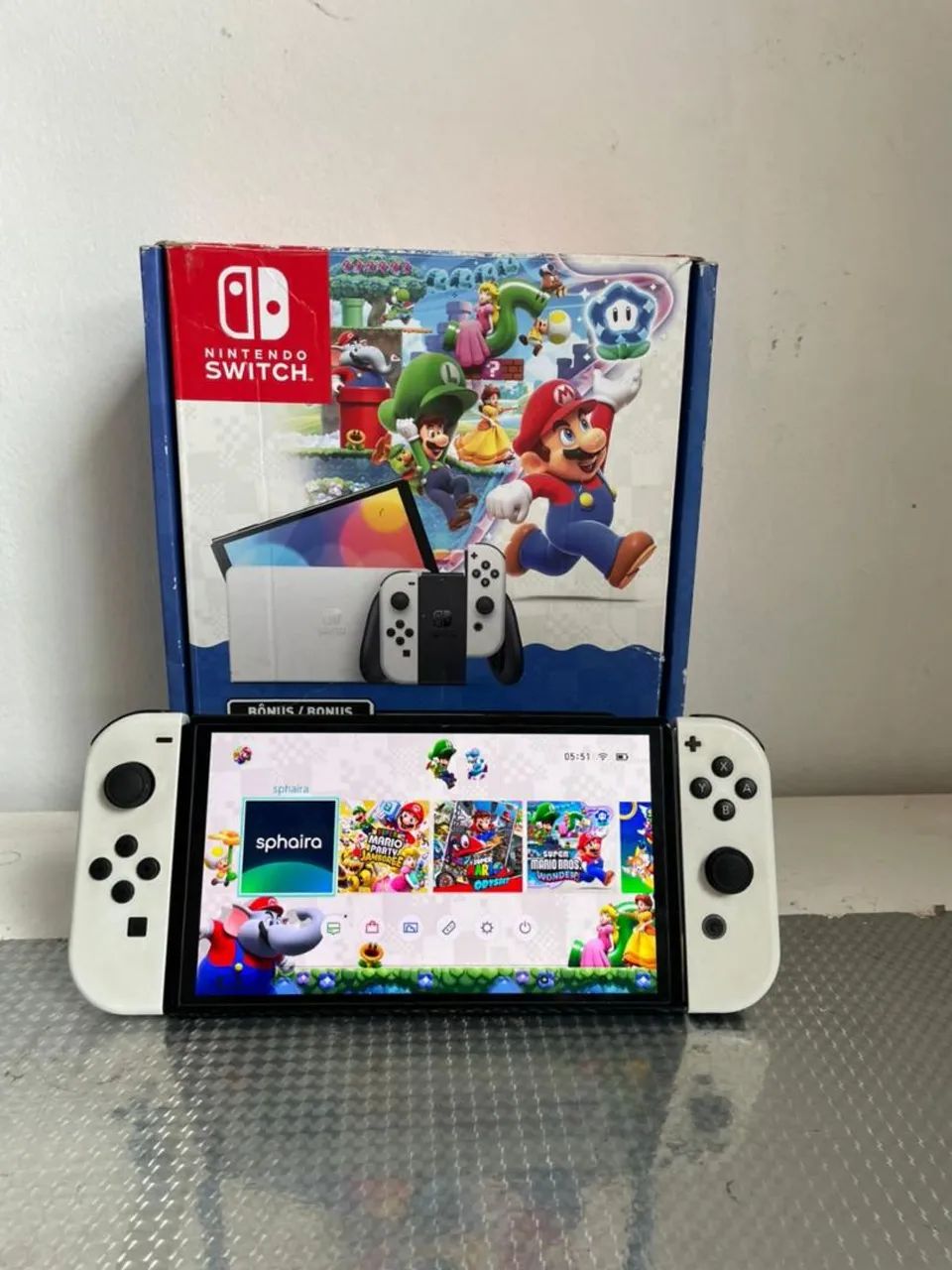 Nintendo switch OLED desbloqueado