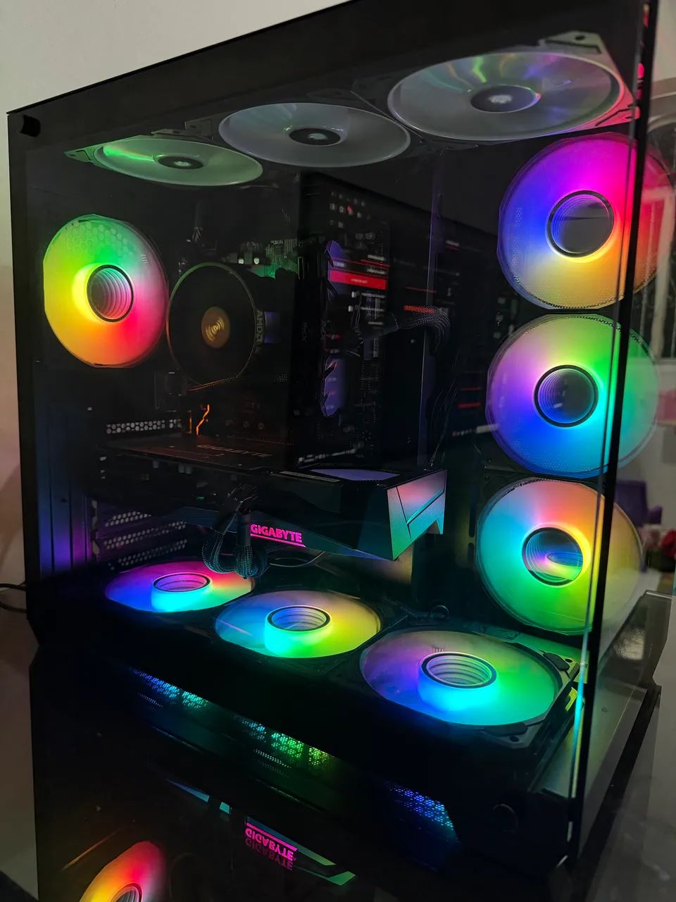 PC Gamer Completo RX 7600 NOVA + Monitor 24? 