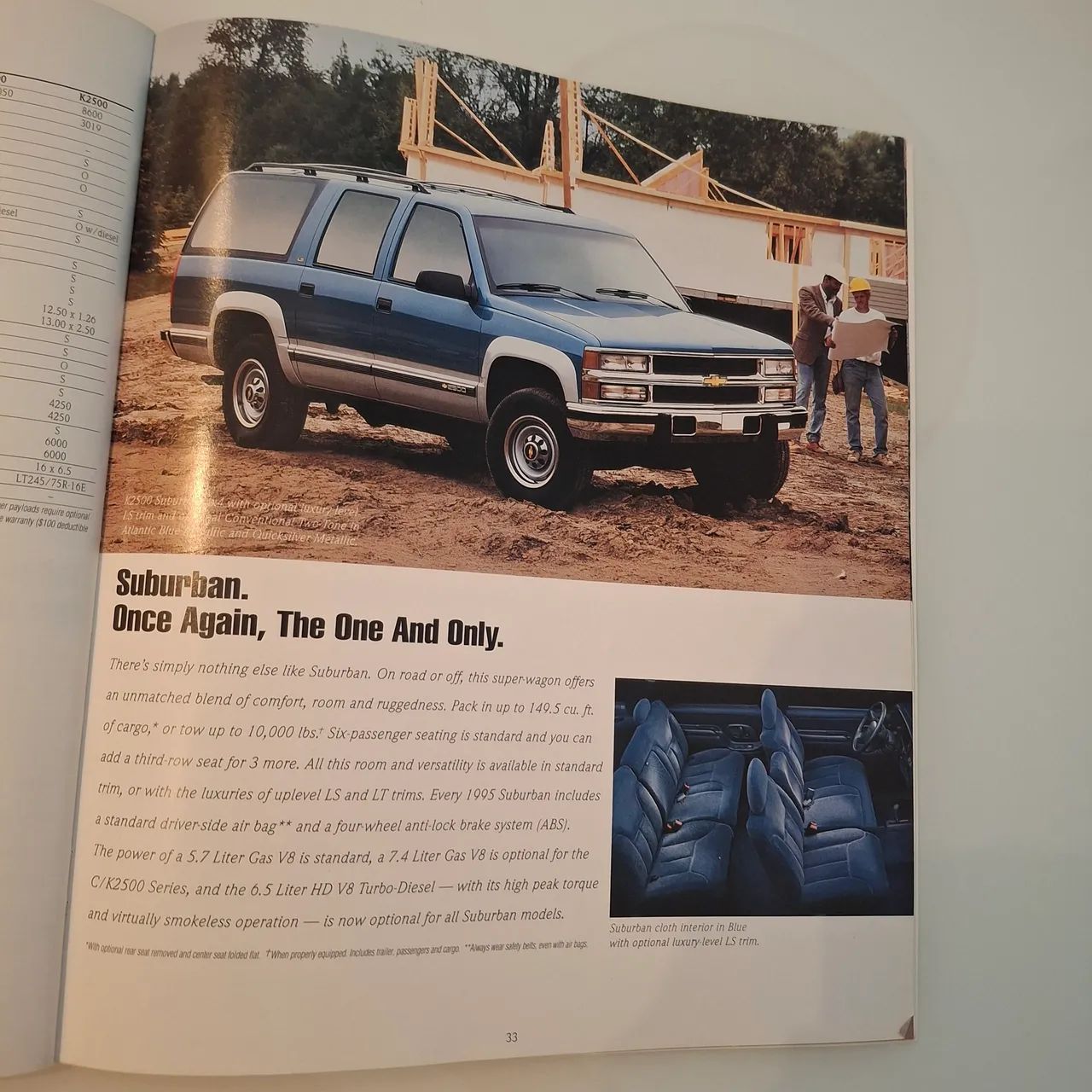 Catálogo americano da linha comercial Chevrolet 1995 - Foto 4