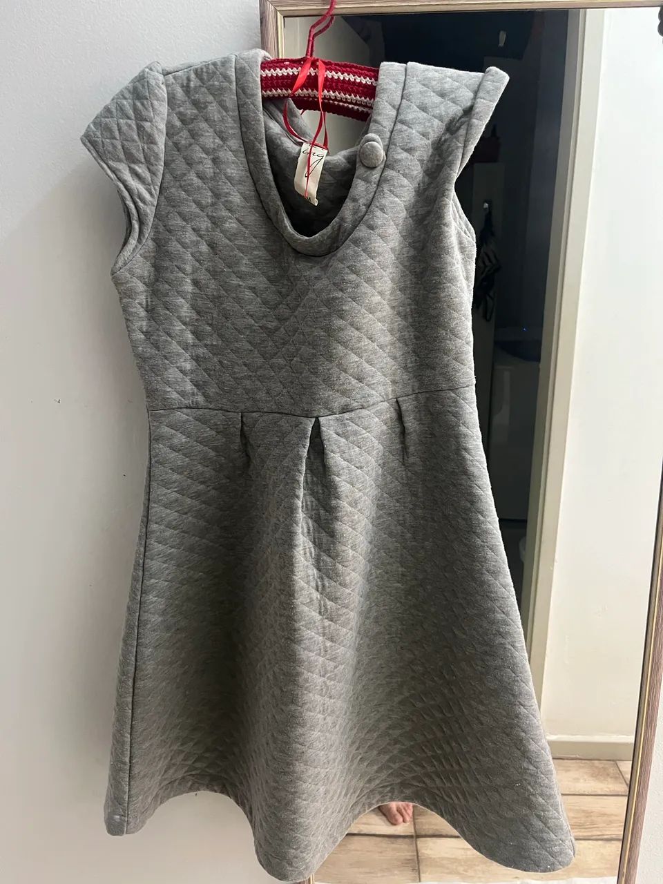 Vestido cinza M Hering