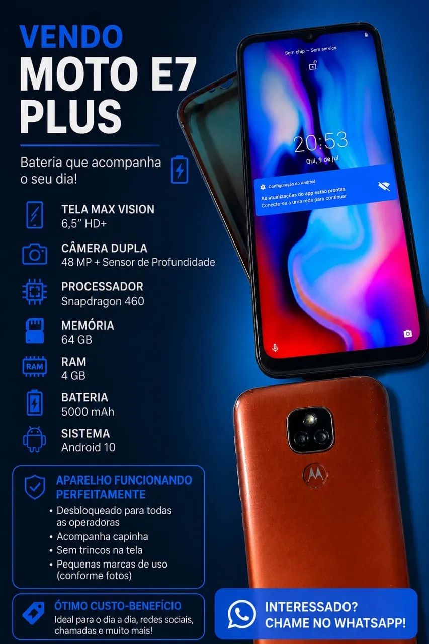 MOTO E 7 PLUS